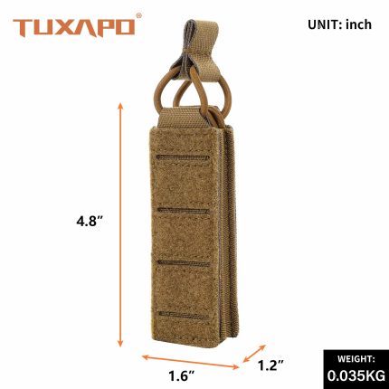 Tuxapo tactical Magazine Pouches coyote brown size