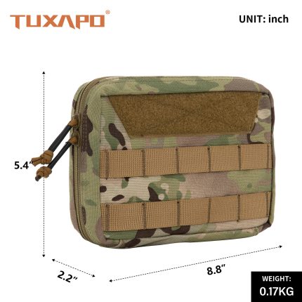 tuxapo tactical Molle edc pouch cp camo size