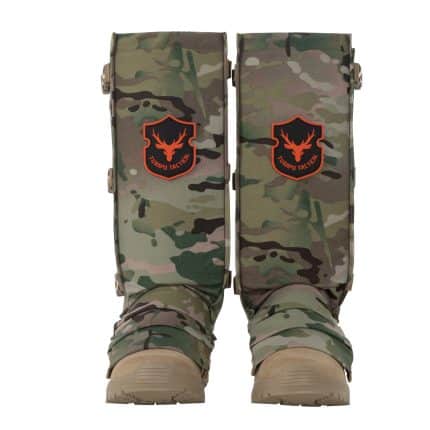 Tuxapo snake-proof leg gaiter in camouflage, durable and protective