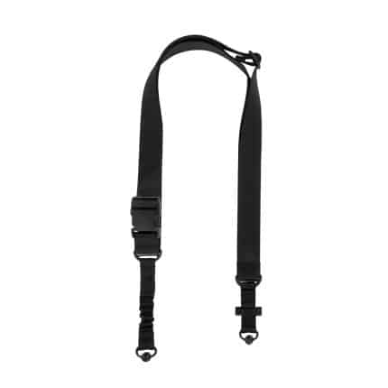 TUXAPO 2-Point Elastic Bungee Rifle Sling with QD swivels for Hunting-Black