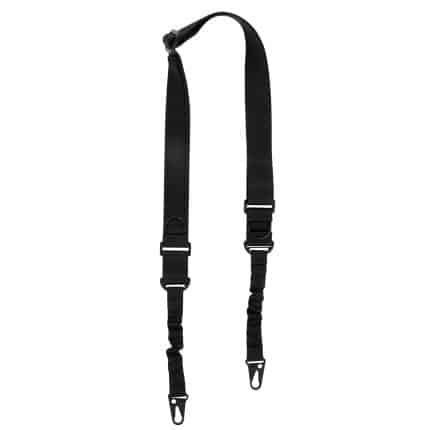 TUXAPO 2-Point Hunting & Tactical Bungee Rifle Slings with Clips 54–68″